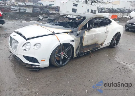 2017 Bentley Continental Gt V8 из США, поврежденный, VIN SCBFT7ZA8HC059848